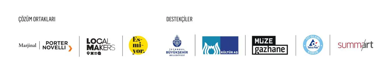 Upcycle Istanbul 2024 destekçi ve çözüm ortağı logoları