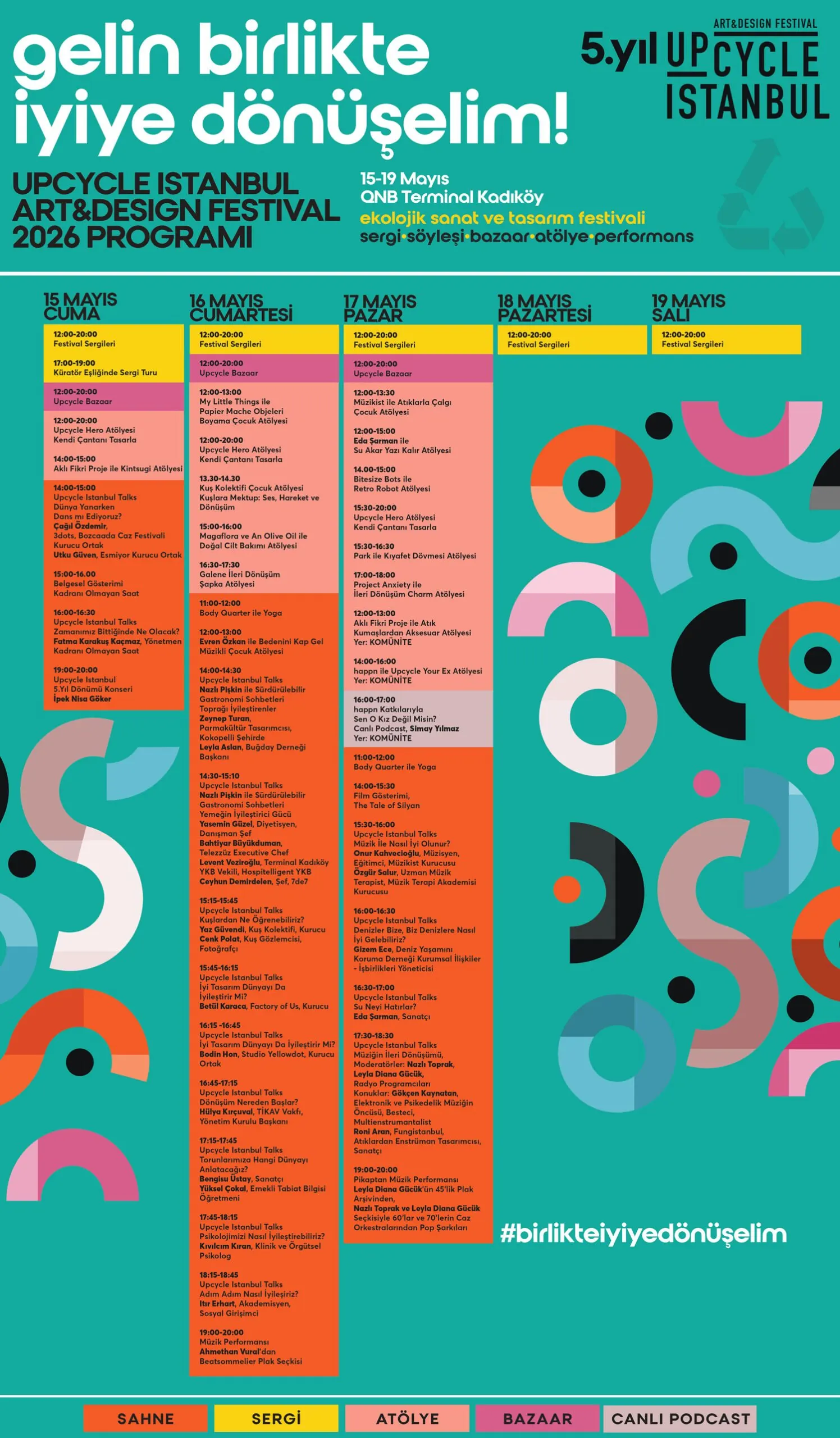 Festival programı afişi